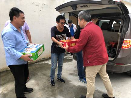 金秋送爽情意浓，双节慰问暖人心 公司领导慰问一线监理人员